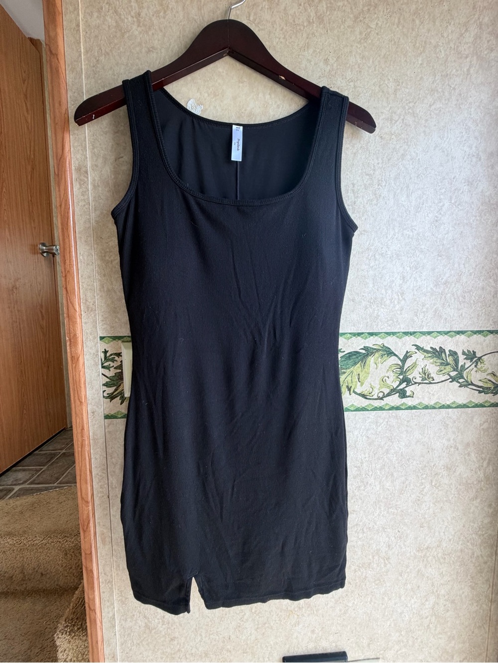 Popilush Shapewear Classic Black Scoop Neck Tank Dress Mini Size XXL